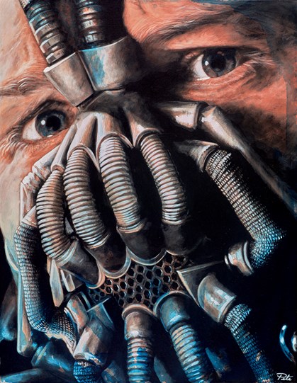 Bane II by Pete Humphreys - Original Painting on Stretched Canvas